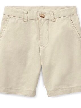 Polo by Ralph Lauren Boys Classic Flat-Front Khaki Shorts